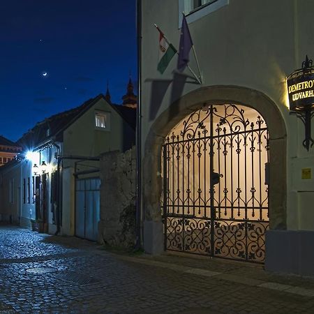 Demetrovics Udvarhaz Erlau Exterior foto